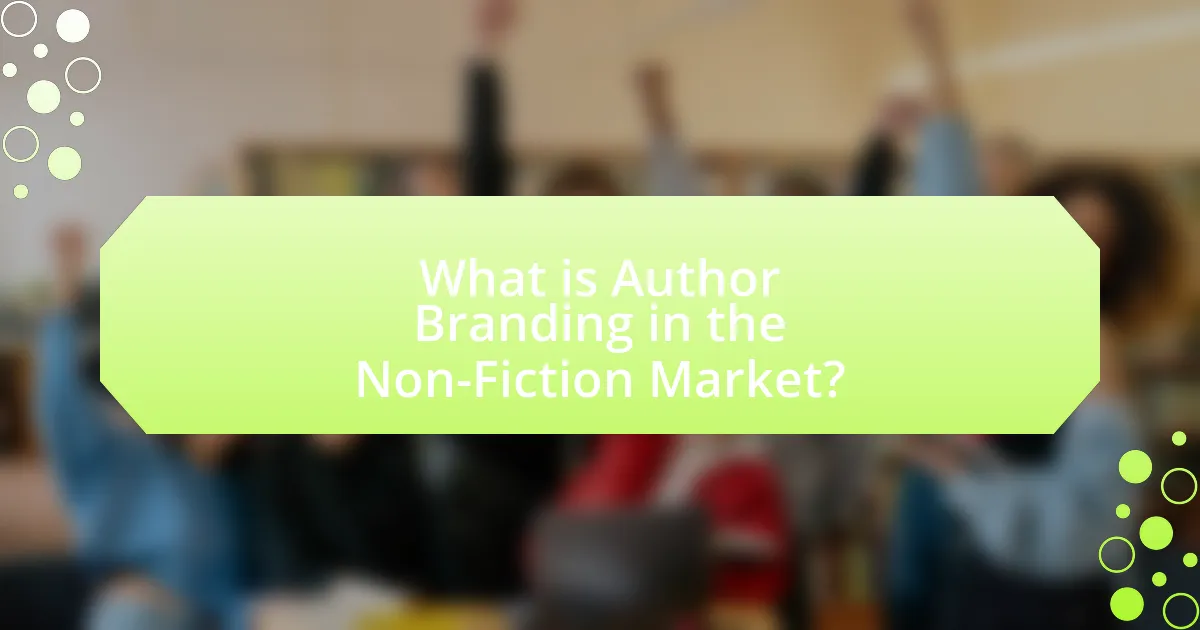 What is Author Branding in the Non-Fiction Market?